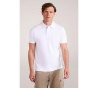 Mountain Warehouse Mens Hasst II Organic Polo Shirt - White - 4XL - White - 100% Cotton