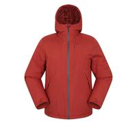 Mountain Warehouse Mens Heard Padded Waterproof Jacket - Rust - 3XL - Rust - 100% Mixed
