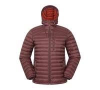 Mountain Warehouse Mens Henry II Extreme Down Filled Padded Jacket - Burgundy - L - Burgundy - 100% Polyamide