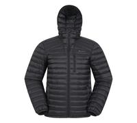 Mountain Warehouse Mens Henry II Extreme Down Filled Padded Jacket - Jet Black - L - Jet Black - 100% Polyamide
