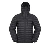 Mountain Warehouse Mens Henry II Extreme Down Filled Padded Jacket - Jet Black - XXS - Jet Black