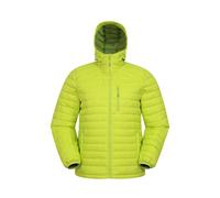 Mountain Warehouse Mens Henry II Extreme Down Filled Padded Jacket - Lime - XXS - Lime - 100% Polyamide