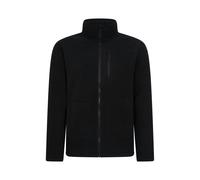Mountain Warehouse Mens Highland Full Zip Fleece - Black - Black - XXL