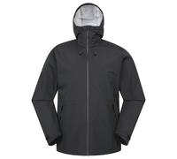 Mountain Warehouse Mens Hill Packable Waterproof Jacket - Black - L - Black