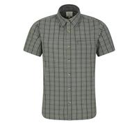 Mountain Warehouse Mens Holiday Cotton Shirt - Khaki - S - Khaki - 100% Cotton