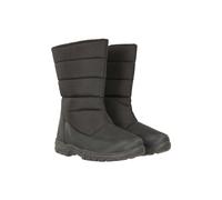 Mountain Warehouse Mens Icey Fleece Lined Snow Boots - Black - 11 UK - Black - 100% Mixed