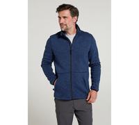 Mountain Warehouse Mens Idris III Full Zip Fleece Jacket (Navy) - Size 2XS