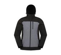 Mountain Warehouse Mens Illuminate II Soft Shell Jacket - Dark Grey - S - Dark Grey