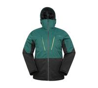 Mountain Warehouse Mens Interstellar II Ski Jacket - Dark Teal - XXS - Dark Teal - 100% Polyester