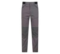Mountain Warehouse Mens Jungle Hiking Trousers - Charcoal - Charcoal - 40S