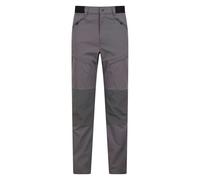 Mountain Warehouse Mens Jungle Hiking Trousers - Charcoal - Charcoal - 44R