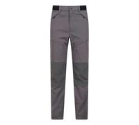 Mountain Warehouse Mens Jungle Hiking Trousers - Grey - Grey - 34S