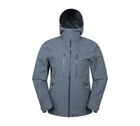 Mountain Warehouse Mens Kailash 2.5 Layer Waterproof Jacket - Dark Grey - XXL - Dark Grey