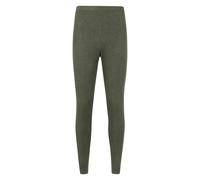 Mountain Warehouse Mens Keep The Heat Thermal Bottoms - Khaki Green - Khaki Green - XXL - 37% Acrylic/32% Polyester/25% Viscose/6% Elastane