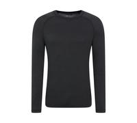 Mountain Warehouse Mens Keep The Heat Thermal Top - Black - M - Black - 37% Acrylic/32% Polyester/25% Viscose/6% Elastane