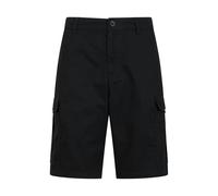Mountain Warehouse Mens Lakeside Cargo Shorts - Black - 42R - Black - 100% Cotton