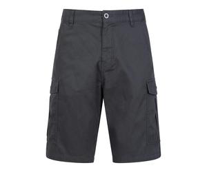 Mountain Warehouse Mens Lakeside Cargo Shorts - Dark Grey - 28R - Dark Grey - 100% Cotton