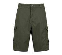 Mountain Warehouse Mens Lakeside Cargo Shorts - Khaki Green - 42R - Khaki Green - 100% Cotton