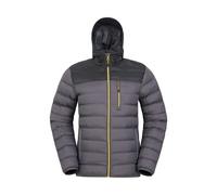 Mountain Warehouse Mens Link Padded Jacket - Grey - Grey - XXL - 100% Nylon