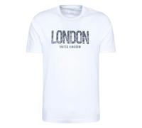 Mountain Warehouse Mens London Short-Sleeved T-Shirt - White - S - White - 100% Organic Cotton