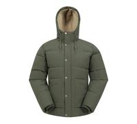 Mountain Warehouse Mens Manta Padded Jacket - Khaki Green - S - Khaki Green