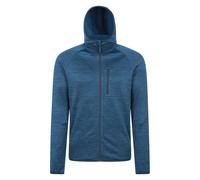 Mountain Warehouse Mens Marker Active Hoodie - Dark Blue - Dark Blue - L - 100% Mixed