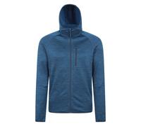 Mountain Warehouse Marker Mens Active Hoodie - Lightweight & Quick Dry Sweatshirt with Zip Pocket - Spring Summer, Walking & Outdoors Dark Blue XL