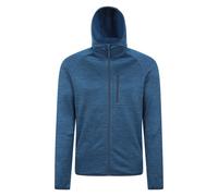 Mountain Warehouse Marker Mens Active Hoodie - Lightweight & Quick Dry Sweatshirt with Zip Pocket - Spring Summer, Walking & Outdoors Dark Blue S