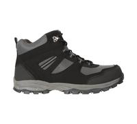 Mountain Warehouse Mens Mcleod Wide Fit Walking Boots - Jet Black - 10 UK - Black