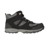 Mountain Warehouse Mens Mcleod Wide Fit Walking Boots - Jet Black - 7 UK - Black