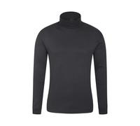 Mountain Warehouse Mens Meribel Cotton Thermal Top - Black - Black - XS
