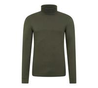 Mountain Warehouse Mens Meribel Cotton Thermal Top - Khaki Green - S - Khaki Green - 100% Combed Cotton