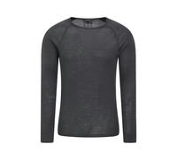 Mountain Warehouse Mens Merino Wool Thermal Top - Grey - Grey - XS