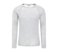 Mountain Warehouse Mens Merino Wool Thermal Top - White - XXL - White - 80% Merino Wool/20% Polyester
