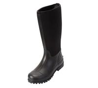 Mountain Warehouse Mens Mucker Neoprene Wellington Boots Black (13 Uk)