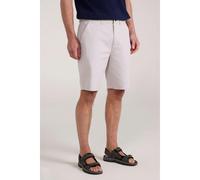 Mountain Warehouse Mens Organic Chino Shorts - Off White - 28R - Off White - 100% Cotton