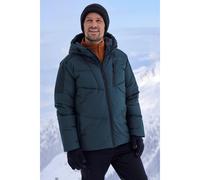 Mountain Warehouse Mens Oslo Extreme Padded Down Jacket - Dark Green - XXS - Dark Green - 100% Polyester