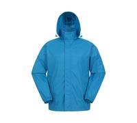 Mountain Warehouse Mens Pakka II Waterproof Jacket - Bright Blue - 3XL - Bright Blue - 100% Polyamide