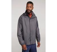 Mountain Warehouse Mens Pakka II Waterproof Jacket - Grey - Grey - XXL