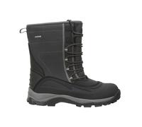 Mountain Warehouse Mens Park Snow Boots - Charcoal - 10 UK - Charcoal - 70% Suede/10% Rubber/10% Phylon/10% EVA