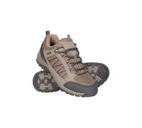 Mountain Warehouse Mens Path Waterproof Walking Shoes - Dark Beige - Dark Beige - 9 UK