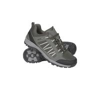 Mountain Warehouse Mens Path Waterproof Walking Shoes - Khaki Green - 13 UK - Khaki Green