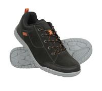 Mountain Warehouse Mens Phantom II Cow Suede Walking Shoes - Dark Grey - 11 UK - Dark Grey