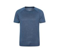 Mountain Warehouse Mens Pulse IsoCool Short-Sleeved T-Shirt - Dark Blue - 4XL - Dark Blue - 100% Polyester