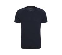 Mountain Warehouse Mens Quick Dry Active T-Shirt - Lightweight & Breathable Top with Quick Dry Properties - Spring Camping, Outdoors, Travelling & Hiking Navy M