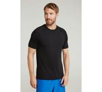 Mountain Warehouse Mens Quick Dry T-Shirt - Black - 3XL - Black