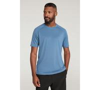 Mountain Warehouse Mens Quick Dry T-Shirt - Light Blue - 3XL - Light Blue
