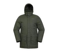 Mountain Warehouse Mens Ranger Padded Parka - Khaki Green - XL - Khaki Green