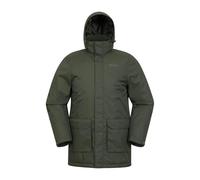 Mountain Warehouse Mens Ranger Padded Parka - Khaki Green - XXL - Khaki Green
