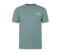 Mountain Warehouse Mens Reach The Summit Graphic T-Shirt - Green - 3XL - Green